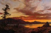 Frederick Edwin Church Sunset Spain oil painting artist